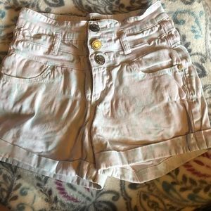 high waisted shorts